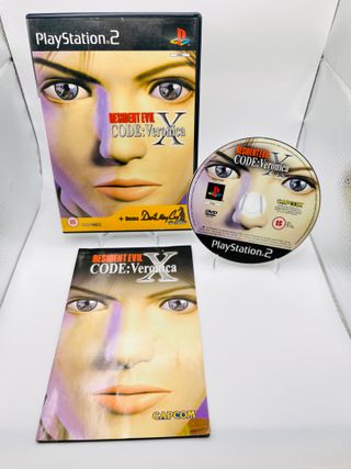 Resident Evil Code Veronica X PS2 PAL ITA CIB
