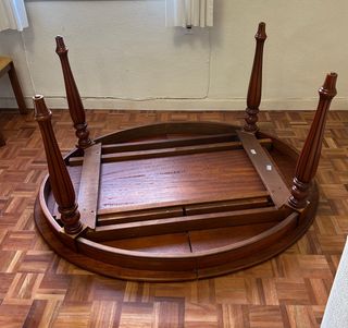 Mesa comedor madera Bonilla ovalada