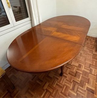 Mesa comedor madera Bonilla ovalada