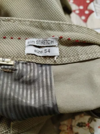 Pantalone uomo beige