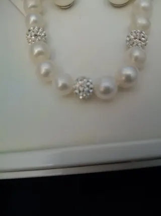 Collar y pendientes plata Lotus