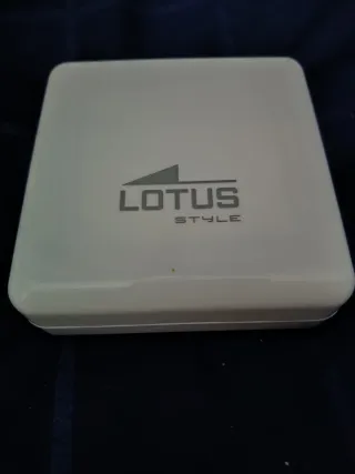 Collar y pendientes plata Lotus