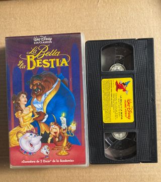 VHS La Bella y la Bestia (Walt Disney)