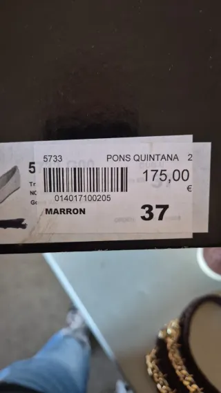 Pons Quintana Marrón Talla 37