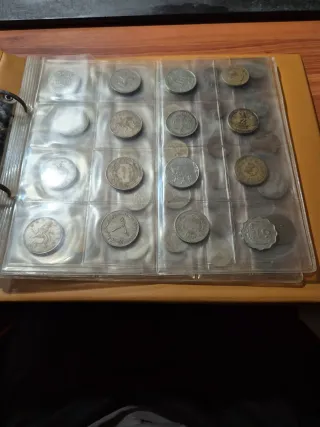 Lote monedas extranjeras