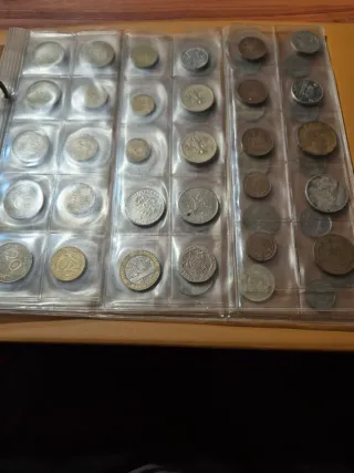 Lote monedas extranjeras