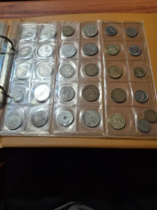 Lote monedas extranjeras