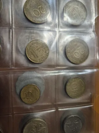 Lote monedas extranjeras