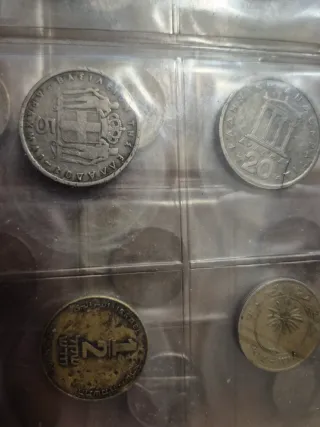 Lote monedas extranjeras