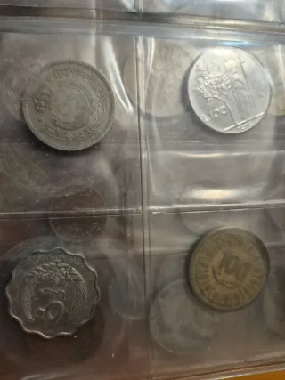 Lote monedas extranjeras