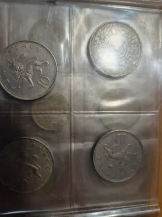 Lote monedas extranjeras