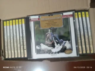 Cajas de CDs Mozart (Nº 1-50)