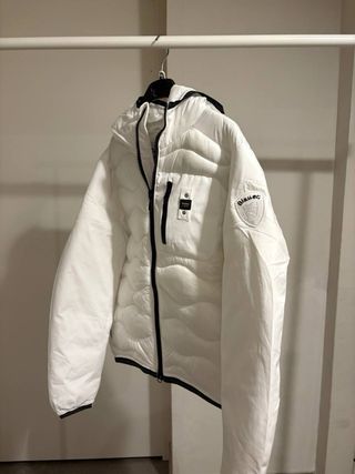 Blauer Piumino Bianco Taglia S