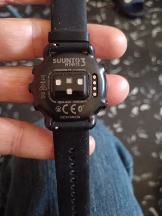 Reloj Suunto Negro y Plateado