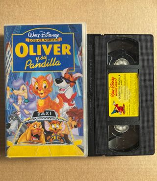 Película VHS Oliver y su pandilla