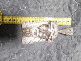 Colgante Jesús Grande, circonitas