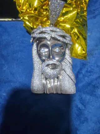 Colgante Jesús Grande, circonitas