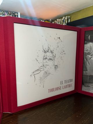 Libro d'artista Il Teatro di Toulouse Lautrec