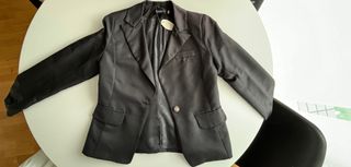 Chaqueta americana negra mujer, talla M. NUEVA