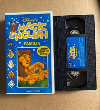 VHS Disney's Magic English Familia Nº2