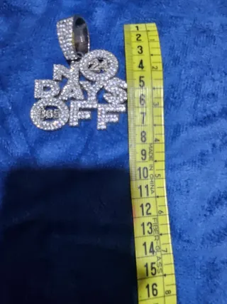 Colgante Moissanita No Days Off