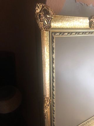 Marco de fotos dorado 62x52 cm