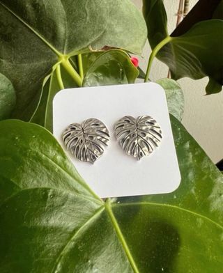 Pendientes hoja estilo Uno de 50