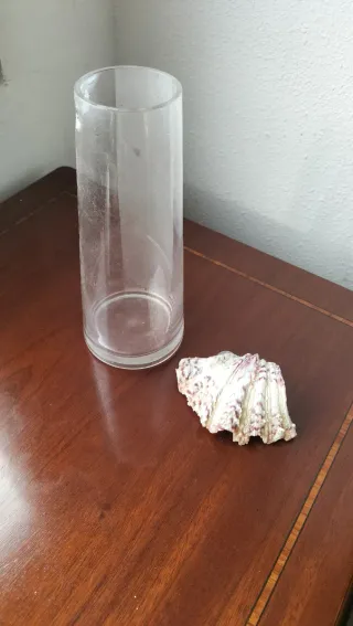 Lote Florero y Cenicero Concha