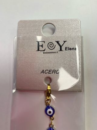 Pulsera Ojo Turco Acero Inoxidable Ajustable