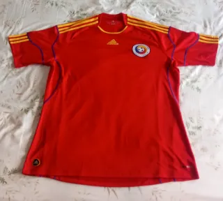 Camiseta Rumanía Adidas 2010/11 Visitante