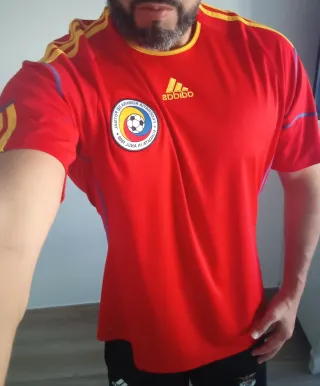 Camiseta Rumanía Adidas 2010/11 Visitante