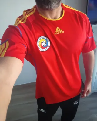 Camiseta Rumanía Adidas 2010/11 Visitante