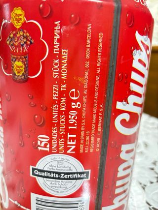 Latta Chupa Chups Cola Mix