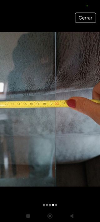 Balda de cristal 93x20