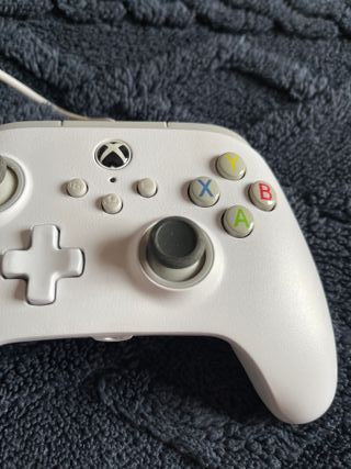 Controllere PowerA Xbox Series X|S cablato bianco
