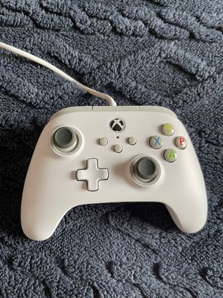 Controllere PowerA Xbox Series X|S cablato bianco