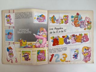 Álbum de cromos Popples Panini