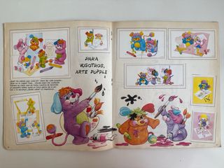 Álbum de cromos Popples Panini