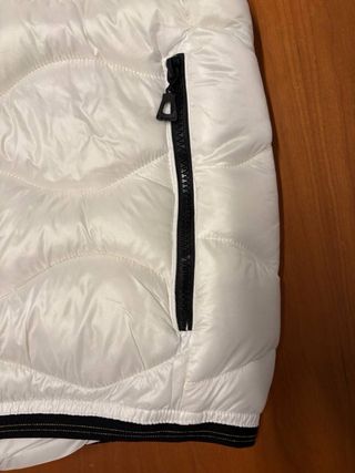 Piumino Blauer Bianco M Manica Liscia