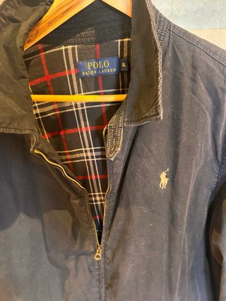 Chaqueta Polo Ralph Lauren Negra Talla XL