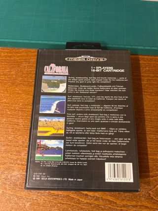 California Games Sega Mega Drive