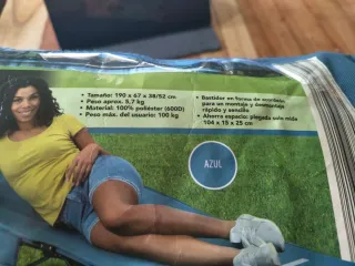 Cama de camping plegable FUN CAMP