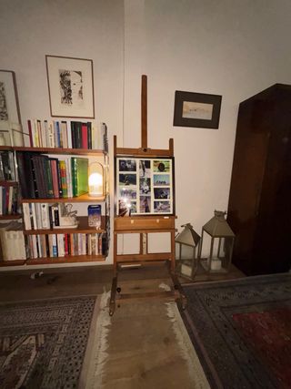 Caballito de pintura profesional madera