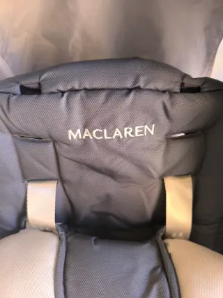 Silla de paseo Maclaren gris