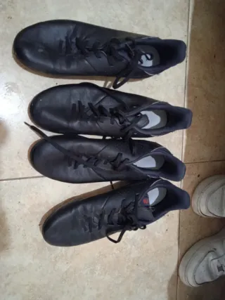 Pack 2 pares botas fútbol multitaco