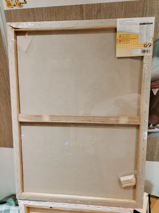 Lienzo profesional 100% lino 54x73 cm