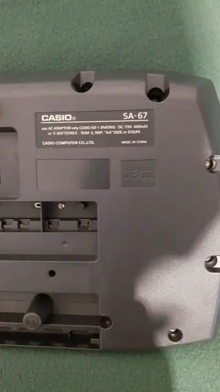 Teclado Casio SA-67