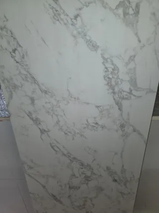 Encimera imitación mármol