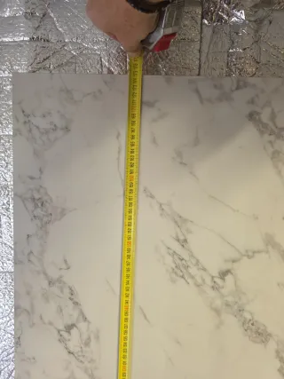 Encimera imitación mármol