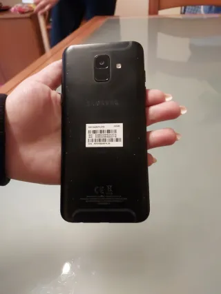 Teléfono Móvil Negro samsung A600FN/DS